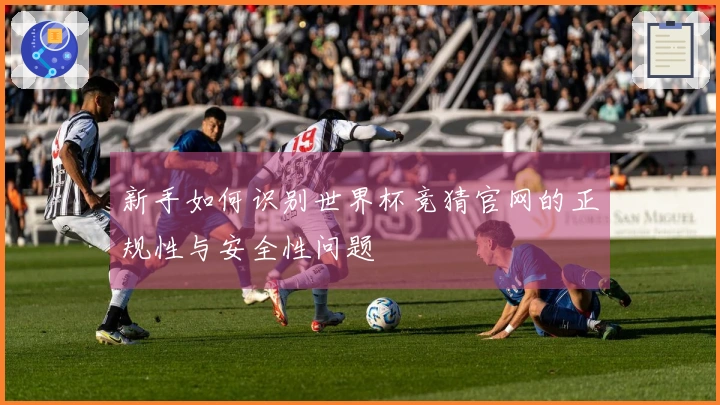新手如何识别世界杯竞猜官网的正规性与安全性问题